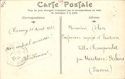 Druyes beautiful fountains CPA Old castle Keep