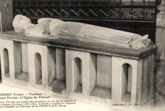 Joigny CPA Tomb of Etienne Pig-keeper to the church St Thibault