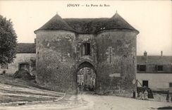 Joigny CPA the door of wood