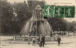 Troyes CPA the Argence fountain