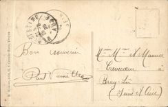 Troyes CPA Garden of Chevreuse the wine vase out of bronze of Briden Troyes sculptor