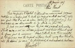 Interior Troyes CPA of the church Sainte madeleine the jube work of Jean Guaide