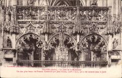 Troyes - Jube of the Madeleine - CPA