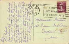 Troyes - Jube of the Madeleine - CPA