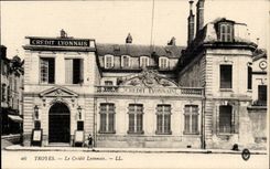 Troyes - Credit Lyonnais - banks - bank - CPA
