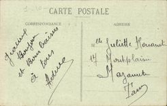 Troyes - the Public garden of the Prefecture - CPA