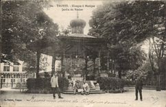 Troyes - Bandstand - Garden of the Rock - CPA