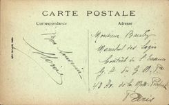 Bar on Paddle - Panoramic View taken the Saint German one - CPA