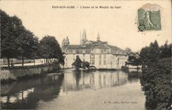 Bar on Paddle - the Paddle and the Mill top - CPA