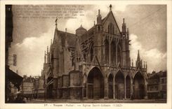 Troyes - Church Saint Urbain - CPA