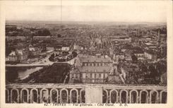 Troyes - View - Western Cotr - CPA