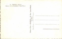 Troyes - Apse of the Cathedral Saint Pierre - CPA