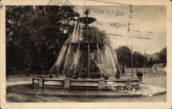 Troyes - the Argence Fountain - CPA