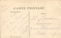 Troyes - the Street of the ISCED - the Grid of the Hotel God - CPA