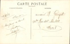 Troyes - the Charlemagne Port - CPA