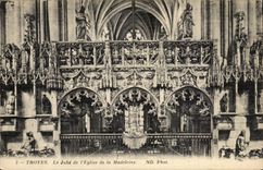 Troyes - Jube of the Church of the Madeleine - CPA