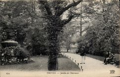 Troyes - Garden of Chevreuse - CPA