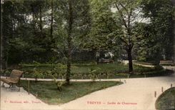 Troyes - Garden of Chuvreuse - CPA