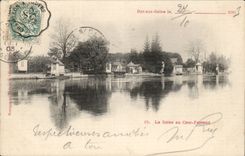 Bar on the Seine - Ferrand Hook - the Seine 1903 CPA