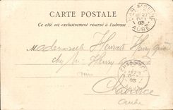 Bar on the Seine - Ferrand Hook - the Seine 1903 CPA