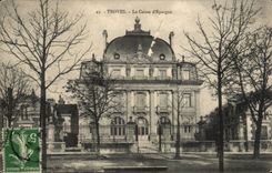 Troyes - the Savings bank - banks - bank CPA