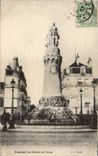 Troyes CPA Monument of the children of the paddle