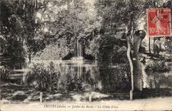 Troyes CPA Garden of the rock the water fall