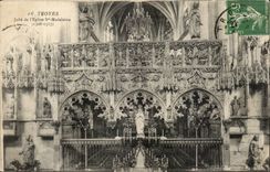 Troyes CPA Jube of the church co madeleine