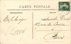 Camp of Mailly CPA Road of Trawl-nets