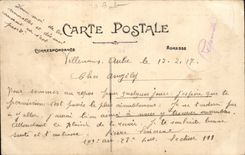 Villenauxe CPA Road of Bridge on the Seine