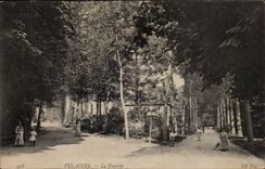 CPA Vulaines CPA the fork