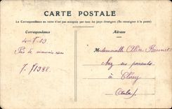 Bar on the Seine CPA the town hall