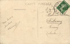 Bar on the Seine CPA under prefecture