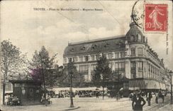 Troyes CPA places market joined together Magasins exchange