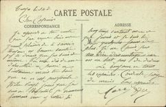 Troyes CPA the Gambetta boulevard and the circus one feastday