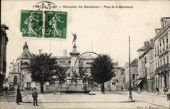 Troyes CPA Monument of the Benefactors Places Hosiery