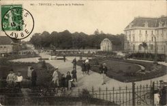 Troyes CPA Public garden of the Prefecture