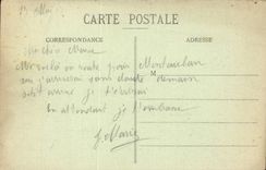 Troyes CPA the boulervard Gambetta and the circus one feastday (circus)