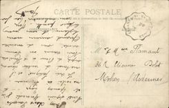 Troyes CPA Train station Hall of the travellers