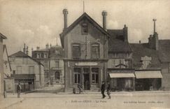 Bar on the Seine CPA the post office