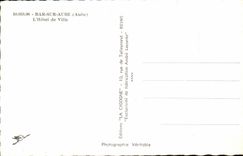 Stab auf Paddel CPA das Rathaus