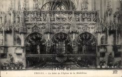 Troyes Jube of the Church of the Madeleine - CPA