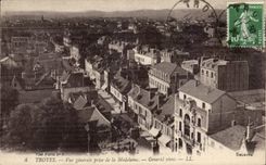 Troyes - View taken of the Madeleine - CPA