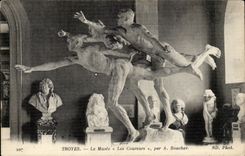 Troyes - the Museum - Runners by Butchers - CPA