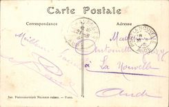 Chavanges - Street of Wood and Gendarmerie - CPA