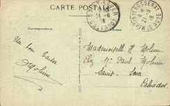 Romilly on the Seine - the Town hall CPA