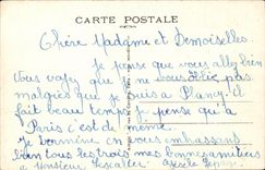 Plancy - Terrace of Castle - CPA