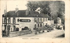 Vendeuvre CPA das Hotel Andre