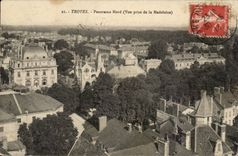 Northern Troyes CPA Panorama (seen from of the Madeleine)
