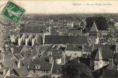 Troyes CPA Seen on the church Saint Jean